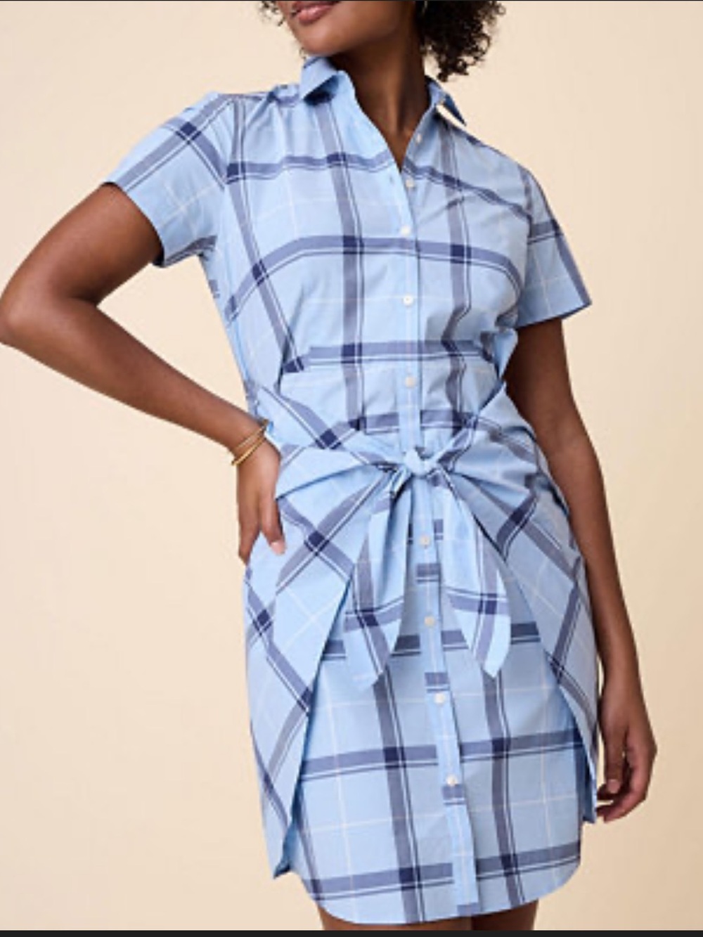 UntuckIt Caroline Plaid Dress